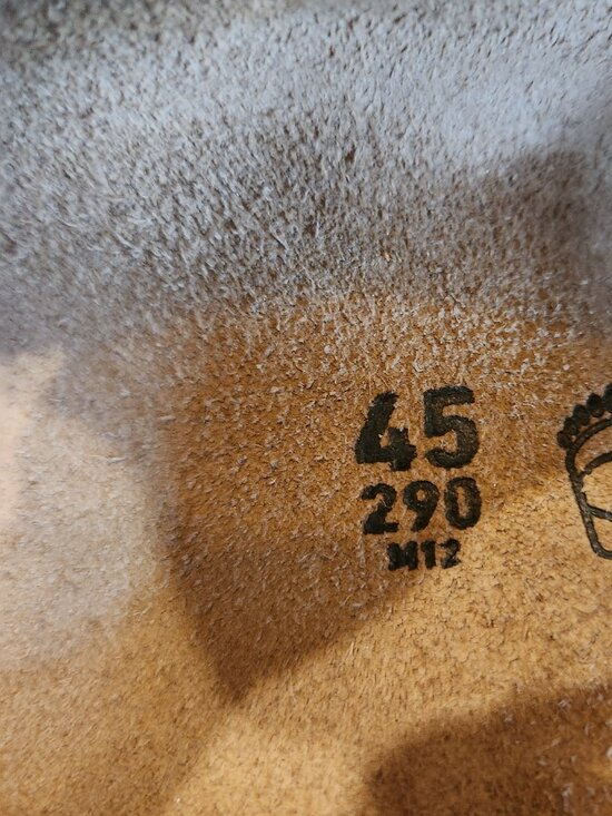 Birkenstock Leather Milano Grip Vintage Wood Roast Men\'s EU 45 Reg Width, NWOT main image 7
